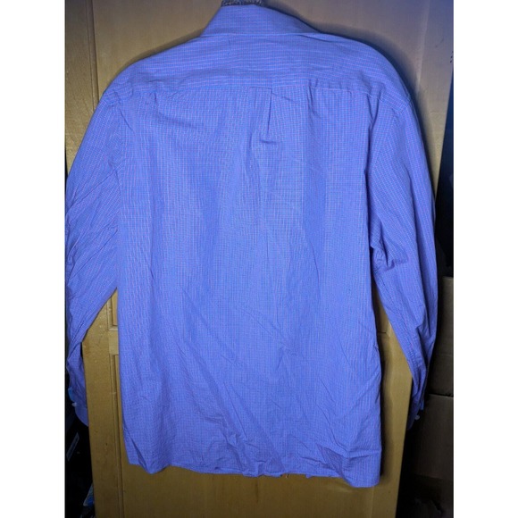 men’s SHORT sleeve button‎ down dress shirt penguin size Large heritage SLIM FIT - Picture 2 of 5